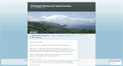 Desktop Screenshot of hrspate.wordpress.com
