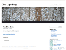Tablet Screenshot of dinlup.wordpress.com