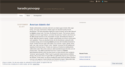 Desktop Screenshot of haradicysivoqep.wordpress.com