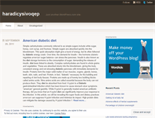 Tablet Screenshot of haradicysivoqep.wordpress.com