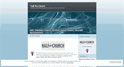 Desktop Screenshot of halfthechurch.wordpress.com