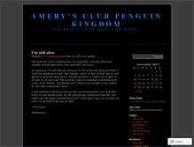 Tablet Screenshot of ameby.wordpress.com