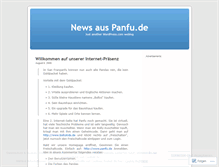 Tablet Screenshot of panfusblog2.wordpress.com
