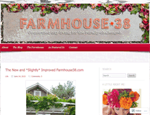 Tablet Screenshot of farmhouse38.wordpress.com