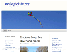 Tablet Screenshot of mylogicisfuzzy.wordpress.com