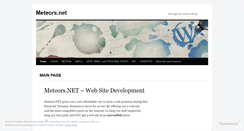 Desktop Screenshot of meteorsnet.wordpress.com