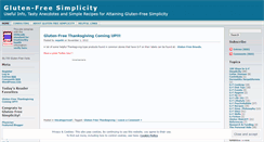 Desktop Screenshot of glutenfreesimplicity.wordpress.com