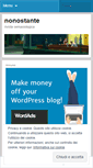 Mobile Screenshot of nonostanterivista.wordpress.com