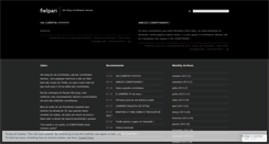 Desktop Screenshot of fielpari.wordpress.com