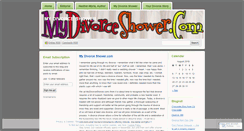 Desktop Screenshot of mydivorceshower.wordpress.com