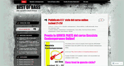 Desktop Screenshot of bestofbass.wordpress.com