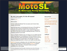 Tablet Screenshot of motosl.wordpress.com