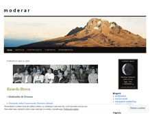 Tablet Screenshot of moderar.wordpress.com