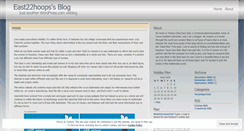 Desktop Screenshot of east22.wordpress.com