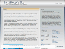Tablet Screenshot of east22.wordpress.com