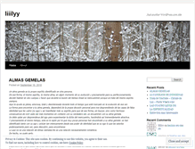 Tablet Screenshot of liiilyy.wordpress.com