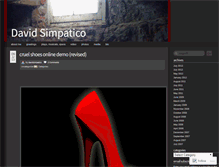 Tablet Screenshot of davidsimpatico.wordpress.com