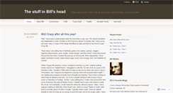 Desktop Screenshot of billshead.wordpress.com