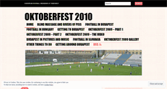 Desktop Screenshot of efwoktoberfest.wordpress.com