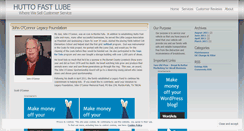 Desktop Screenshot of huttofastlube.wordpress.com