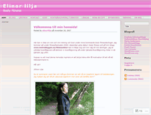 Tablet Screenshot of elinorlilja.wordpress.com