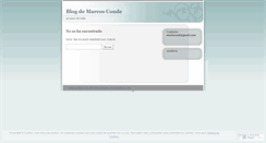 Desktop Screenshot of marcosconde.wordpress.com