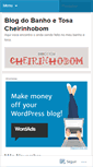 Mobile Screenshot of cheirinhobom.wordpress.com