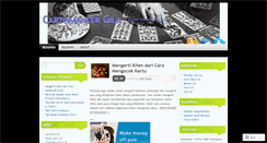 Desktop Screenshot of cartomancergila.wordpress.com