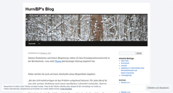 Desktop Screenshot of hurnibp.wordpress.com