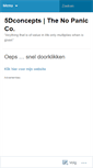 Mobile Screenshot of 5dconcepts.wordpress.com