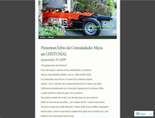 Tablet Screenshot of chetumal.wordpress.com