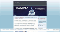 Desktop Screenshot of myfreedonia.wordpress.com