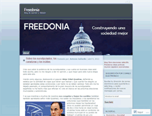 Tablet Screenshot of myfreedonia.wordpress.com