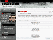Tablet Screenshot of drewkbingham.wordpress.com