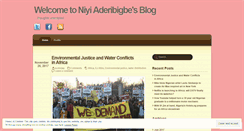 Desktop Screenshot of niyiaderibigbe.wordpress.com