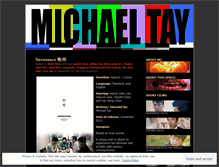Tablet Screenshot of michaeltay.wordpress.com