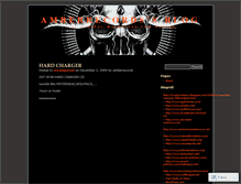 Tablet Screenshot of amberrecords.wordpress.com