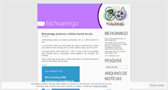 Desktop Screenshot of bichoamigors.wordpress.com