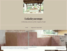 Tablet Screenshot of lokoleyacongo.wordpress.com