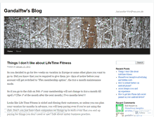 Tablet Screenshot of gandalftw.wordpress.com