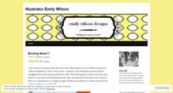 Desktop Screenshot of emilywilsondesigns.wordpress.com