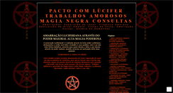 Desktop Screenshot of pactocomlucifer.wordpress.com