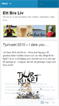Mobile Screenshot of ettbraliv.wordpress.com