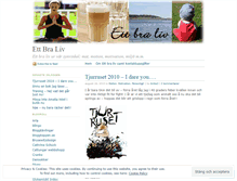 Tablet Screenshot of ettbraliv.wordpress.com