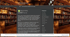 Desktop Screenshot of litteraturenskammare.wordpress.com