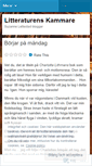 Mobile Screenshot of litteraturenskammare.wordpress.com