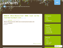 Tablet Screenshot of catchlyts.wordpress.com