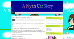 Desktop Screenshot of anyancatstory.wordpress.com