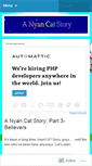 Mobile Screenshot of anyancatstory.wordpress.com