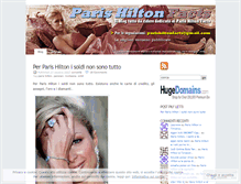 Tablet Screenshot of parishiltonfactsitalia.wordpress.com